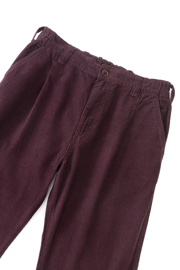Service Works -  Fine Cord Waiter Pants - Burgundy