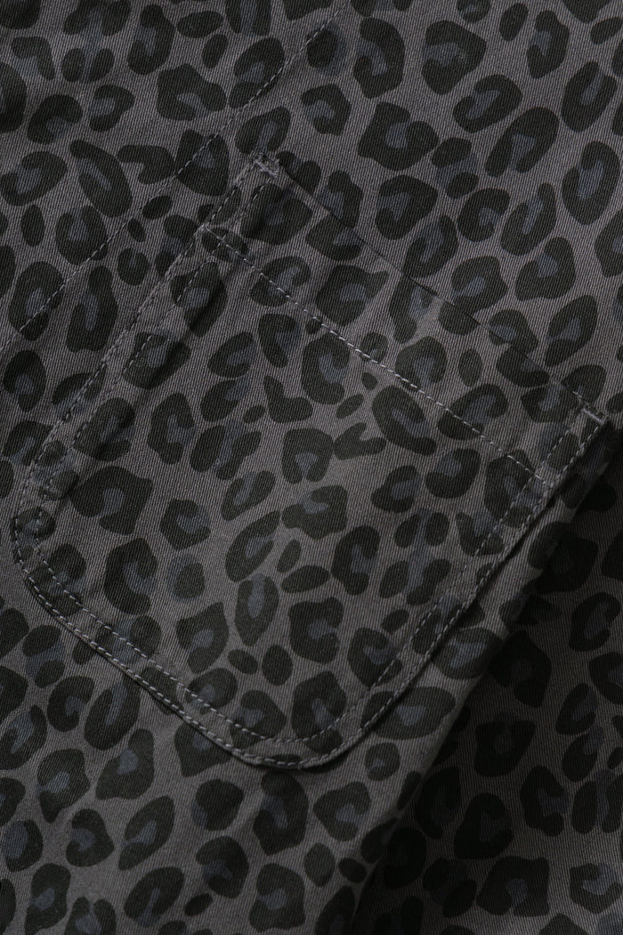 Service Works -  Patterned Easy Chef Shirt - Black Leopard