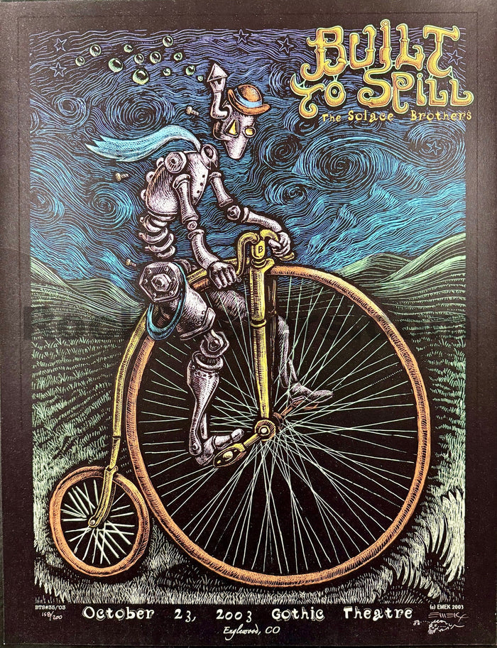 AUCTION - Built To Spill - Colorado '03 - Artist Edition - Emek - Mint-5175057-3860460