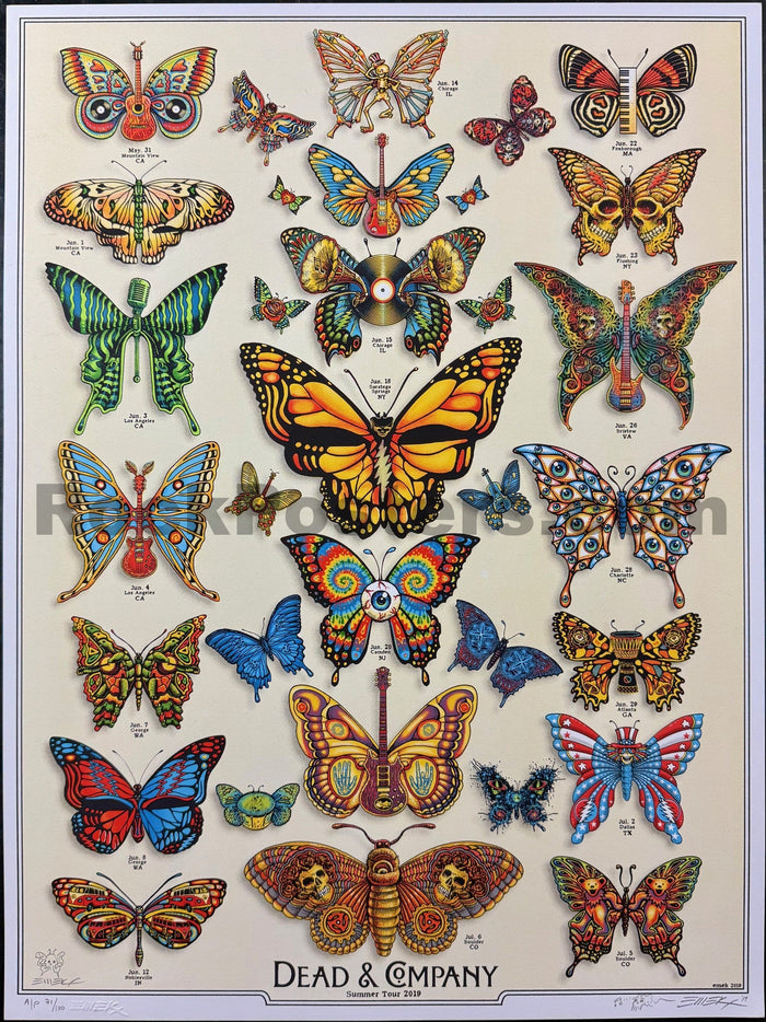 AUCTION - Dead & Company - Summer Tour' 19 - Artist Proof Edition - Emek -  Mint-5175279-3860465