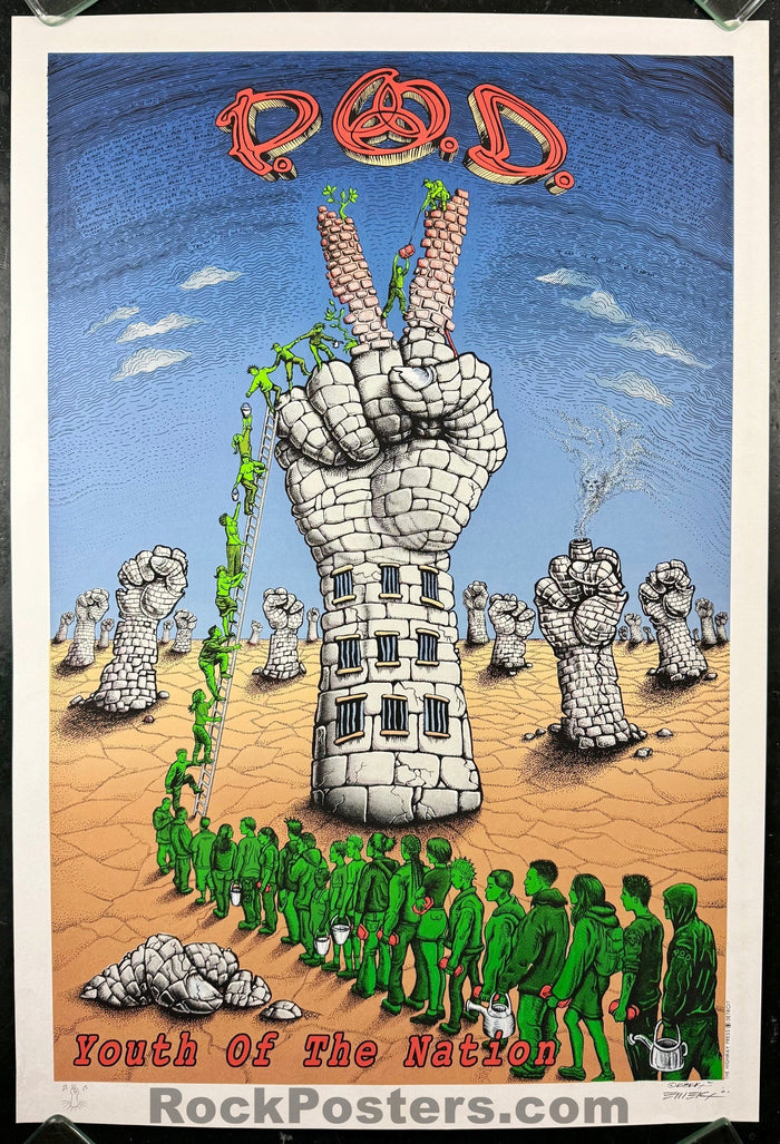 AUCTION -  P.O.D. - Youth of the Nation Tour '02 - 1st Edition - Emek - Near Mint-5143522-3838614
