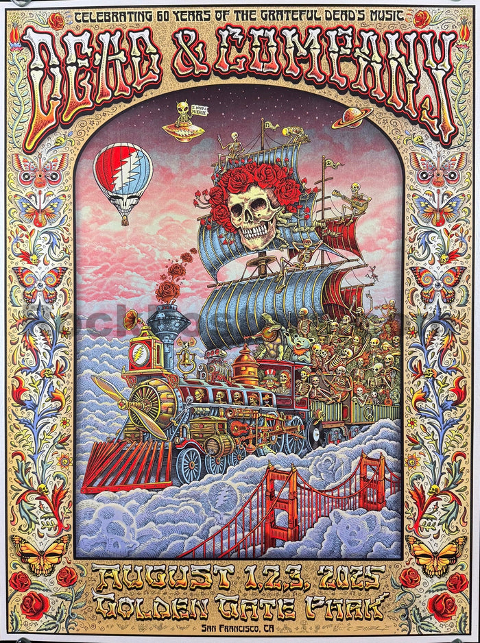 AUCTION - Dead & Company - San Francisco '25 - Artist Proof Edition - Emek - Near Mint-5175280-3860466