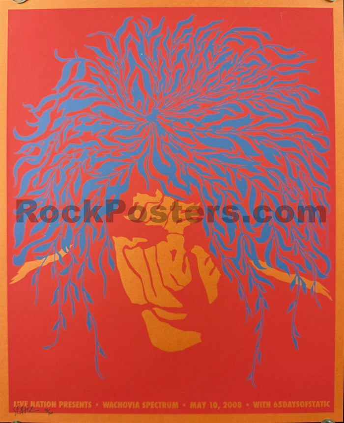 AUCTION - The Cure - Todd Slater - 2008 Poster - Wachovia Spectrum PA - Near Mint-5284384-3942762