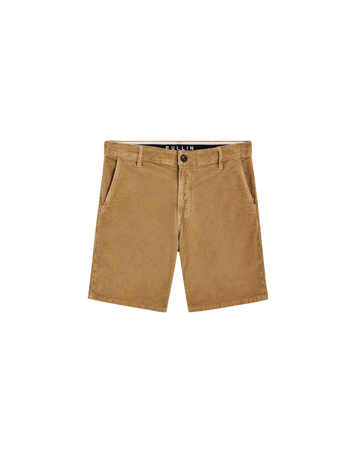 dening short chino corduroy beig PULLIN