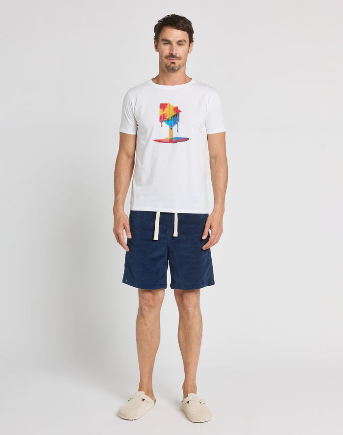 dening short beach roynavy PULLIN