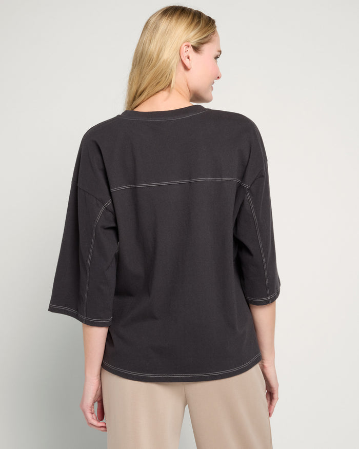 Black $|& Interval Shot Caller Tee - SOF Back