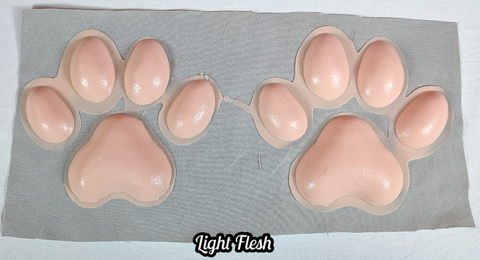 Silicone 4-Finger Canine Hand Pawpads
