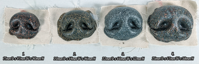 Silicone Realistic Bear Noses