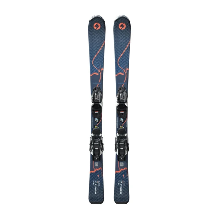 SKI BLIZZARD ANOMALY ET FIXATIONS JR4 5 POUR ENFANT