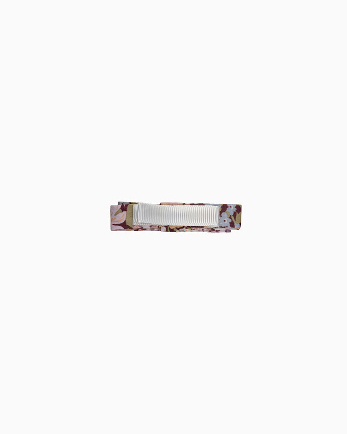 Lily Rose Clip Small Bow Hair Clip in Pink Thorpe