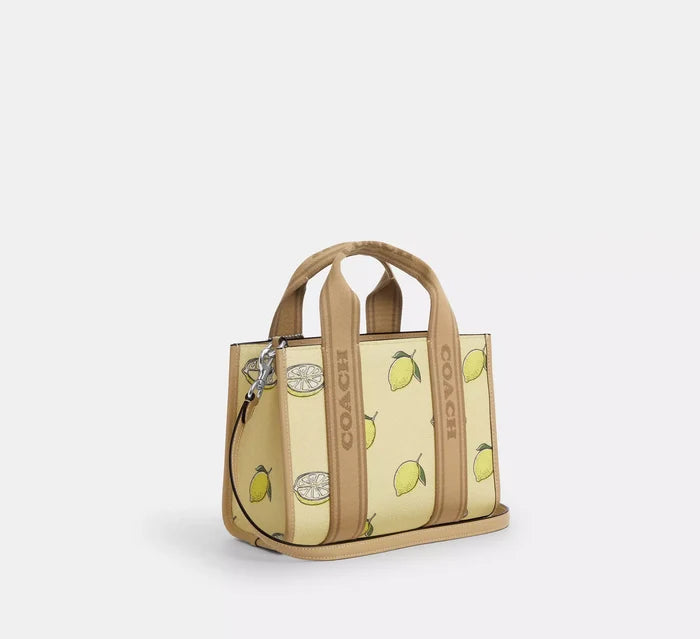Smith Tote Bag 24 With Lemon Print