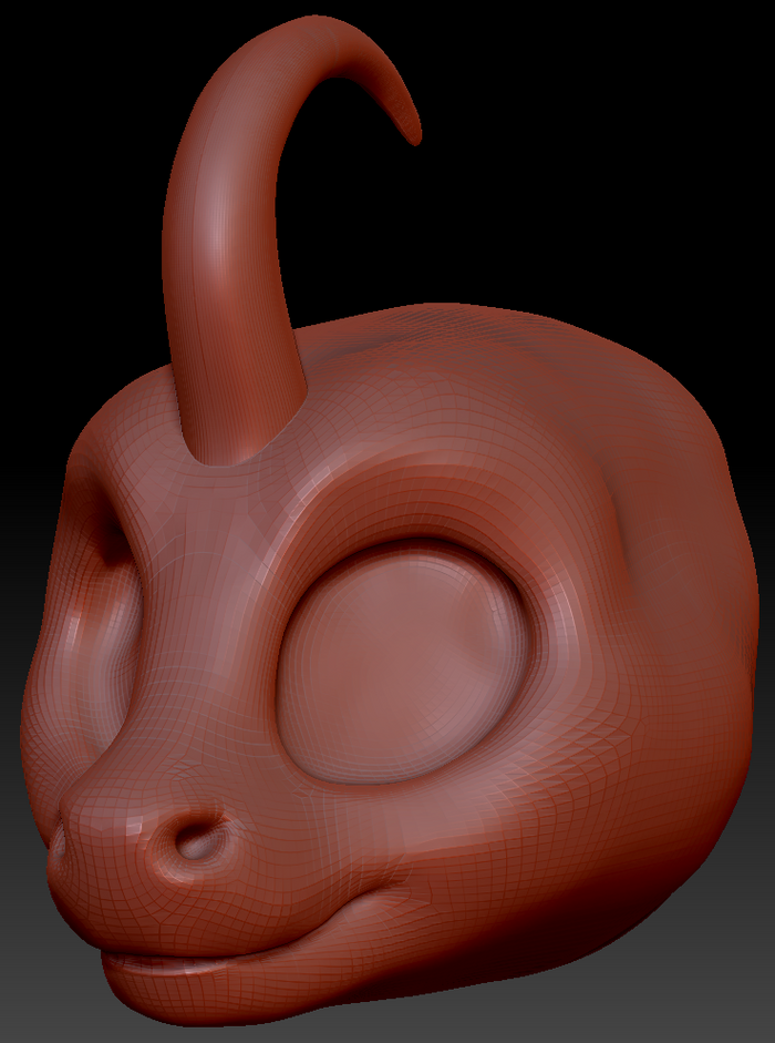 Smooth Unicorn Horn 12