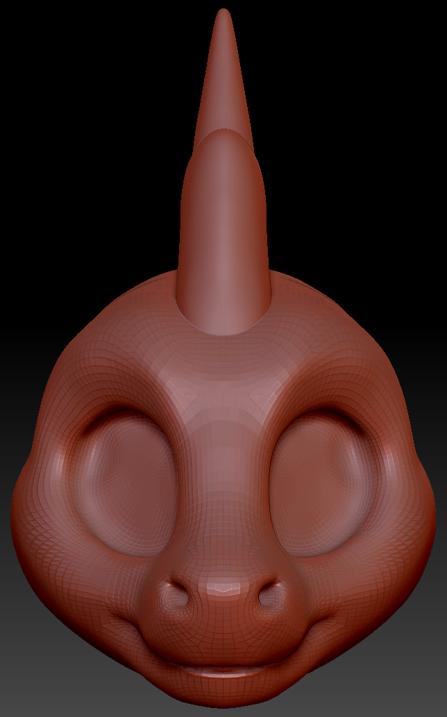 Smooth Unicorn Horn 13