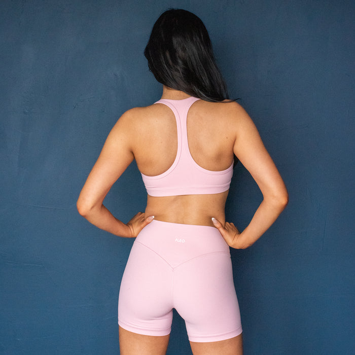 Pink Nectar SmoothSculpt Jade Sports Bra - Medium Support by FLEO - 2