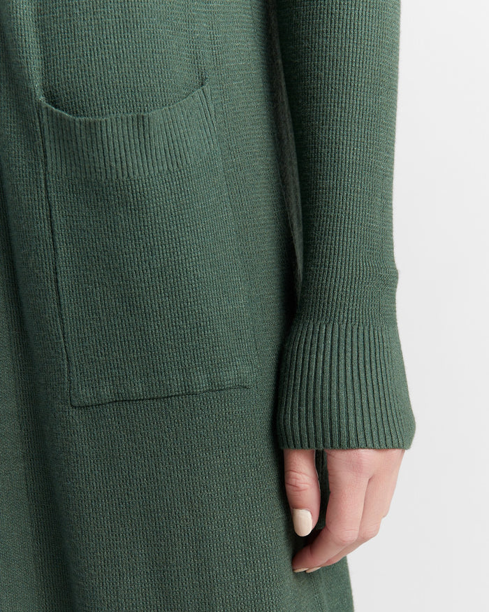 Pine $|& Tea N Rose Soft Touch Sweater Cardigan - SOF Detail