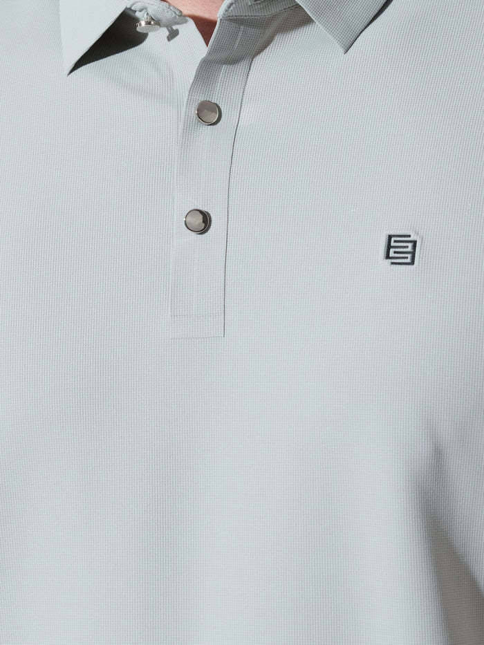 Men's Light Green Regular Fit Polo T-Shirt