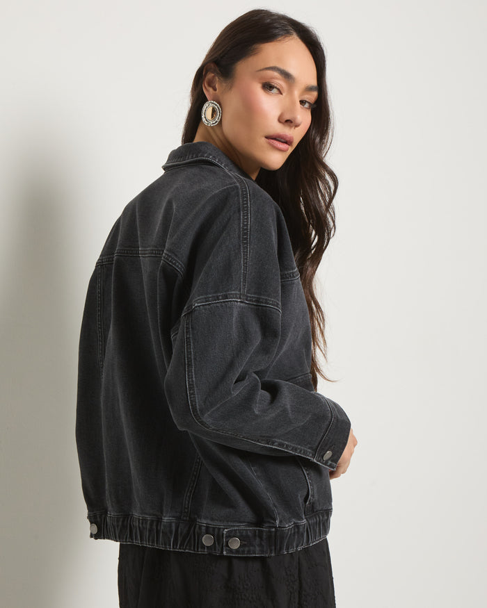 Midnight $|& SEAS Solstice Jacket - SOF Back