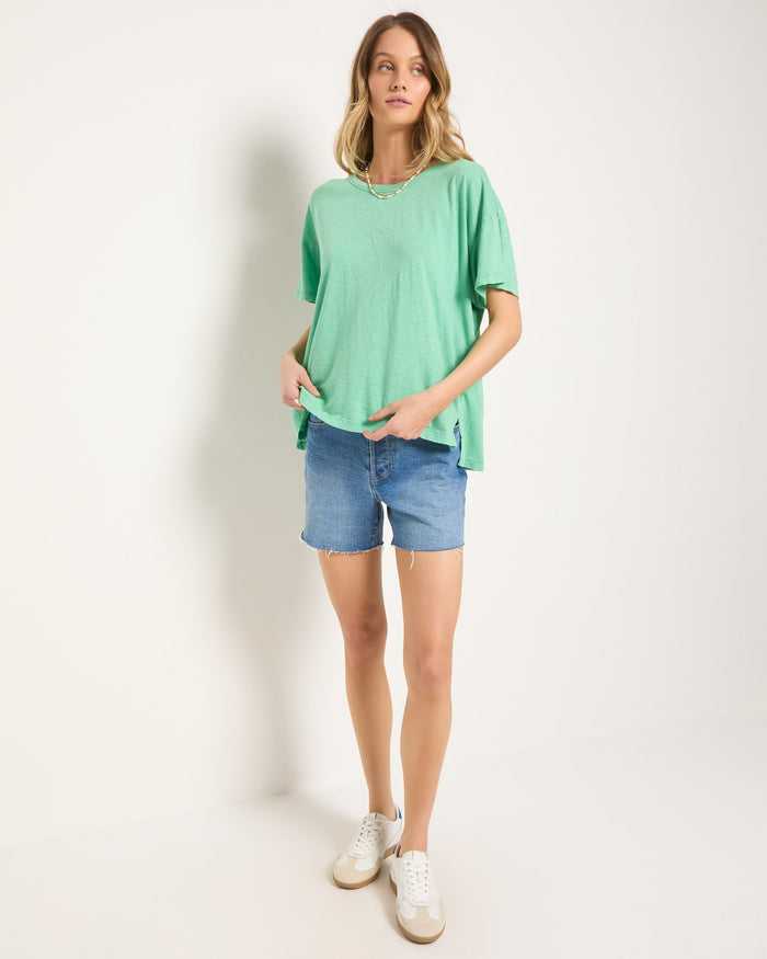 Washed Green Apple $|& SEAS Solstice Tee - UGC On Fig