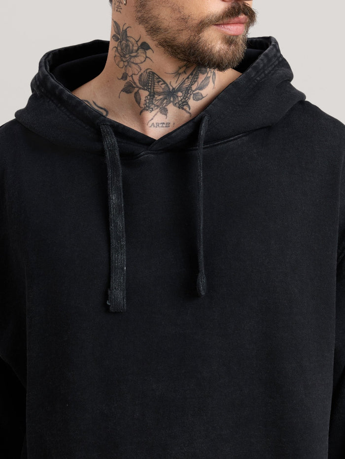 Solvyn - Relaxed Fit Hoodies - Faded Black