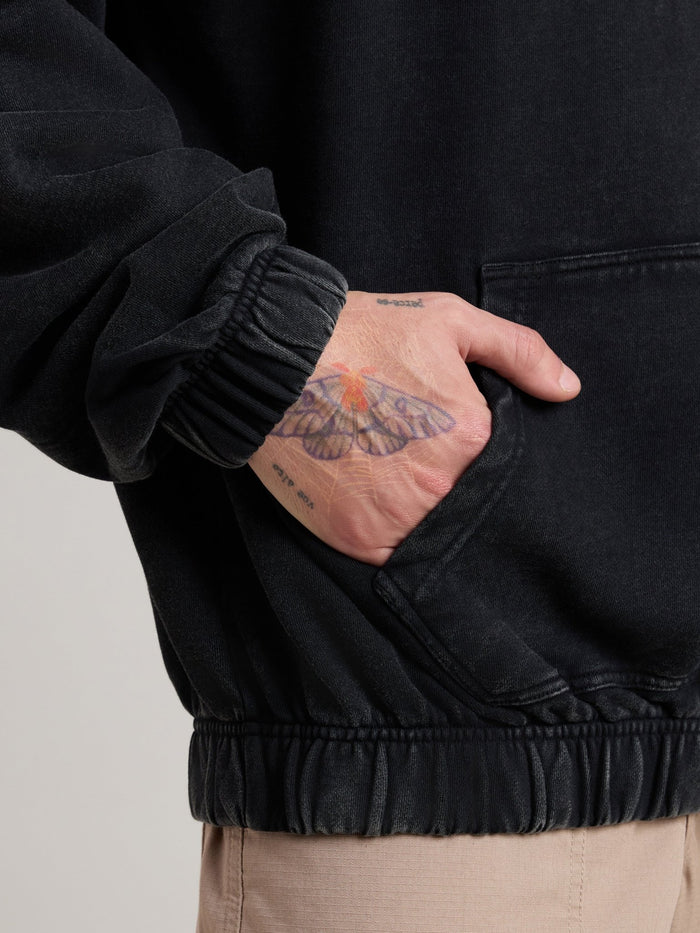 Solvyn - Relaxed Fit Hoodies - Faded Black