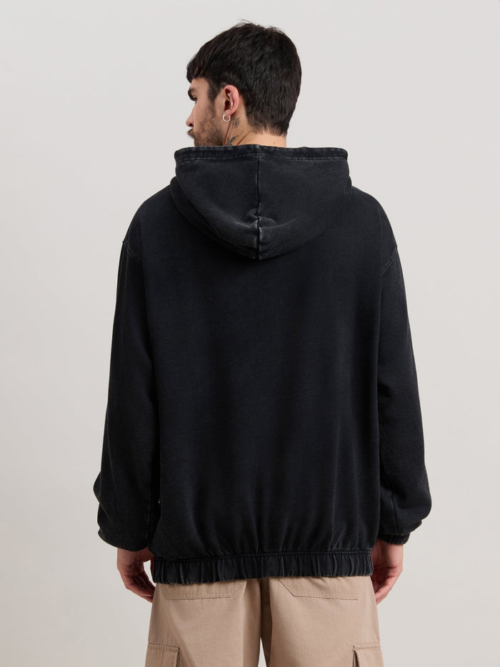 Solvyn - Relaxed Fit Hoodies - Faded Black