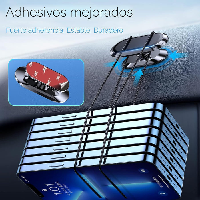 Soporte magnético de teléfono para el tablero del automóvil