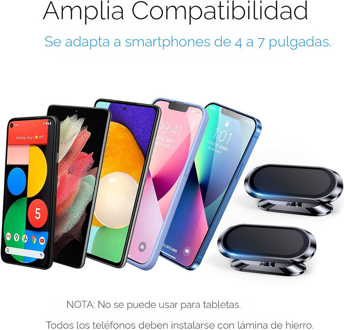Soporte magnético de teléfono para el tablero del automóvil
