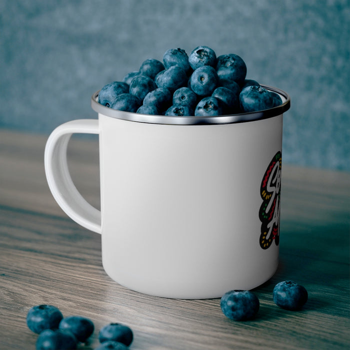 South Africa Enamel Mug