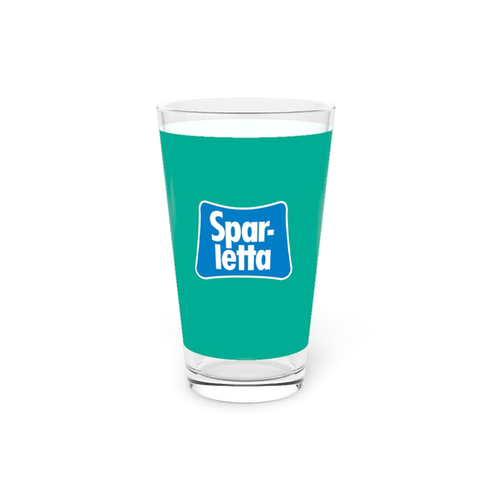 Sparletta Pint Glass, 16oz