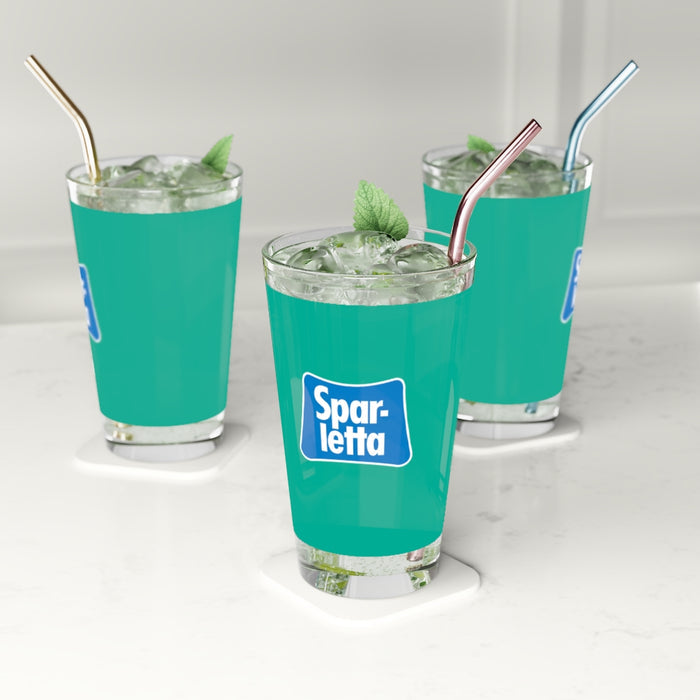 Sparletta Pint Glass, 16oz