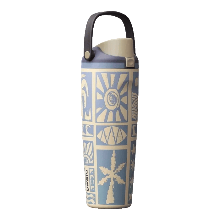 Botella térmica con popote Freesip Sway #color_OWA Vintage Surf