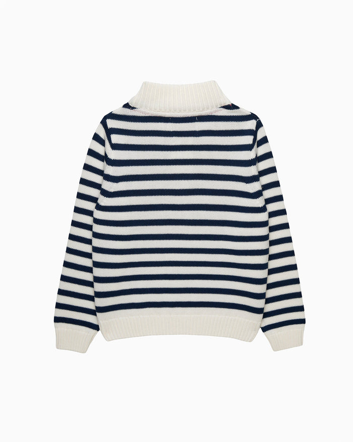 Chelsea Clothing Company Jumper Speed Boat Half Zip Jumper