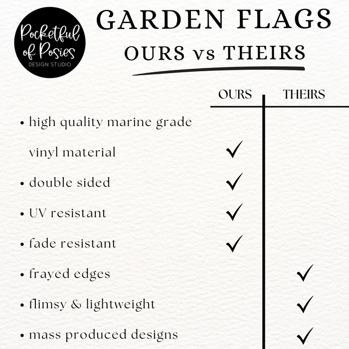 Spring Floral Hello Garden Flag