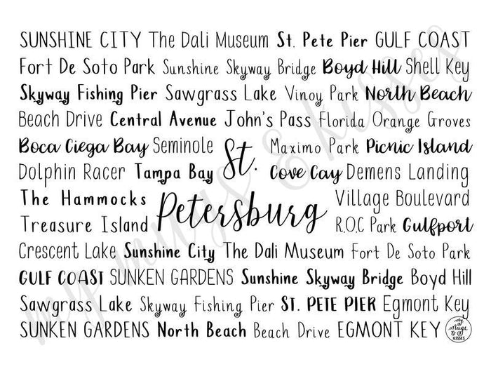 St. Petersburg, FL Tumbler