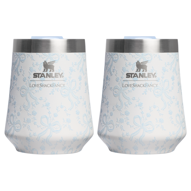 Stanley 1913 x LoveShackFancy Holiday The Reserve Wine Tumbler Set | 2-pack