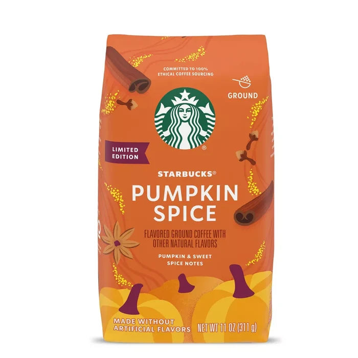 Starbucks Pumpkin Spice Light Roast Ground Coffee