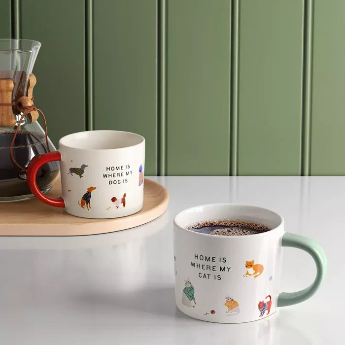 Stoneware Home is Where my Dog is Mug