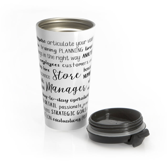 Store Manager Travel Mug