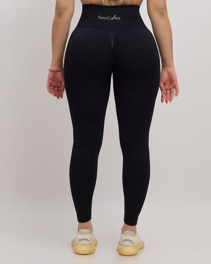Sujey Scrunch Leggings - Black