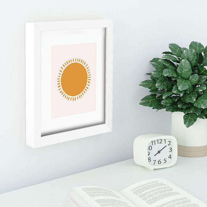 Summer Desert Sun Recessed Framing Rectangle