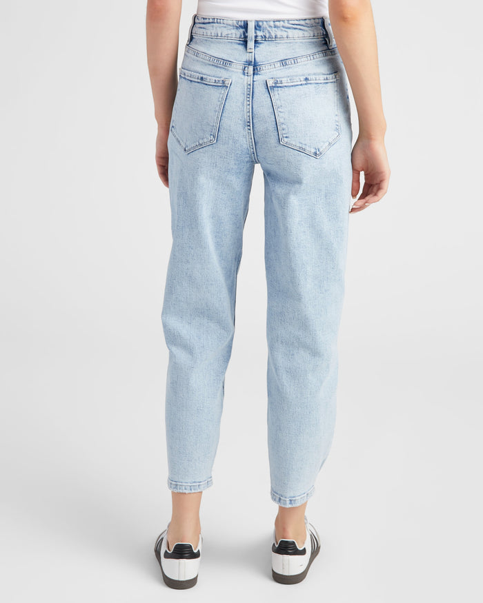 Sweet Nothing $|& Flying Monkey Jeans Super High Rise Barrel Leg Jeans - SOF Back
