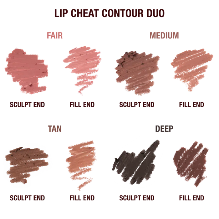 Super Nudes Lip Cheat Contour Duo Lip Liner