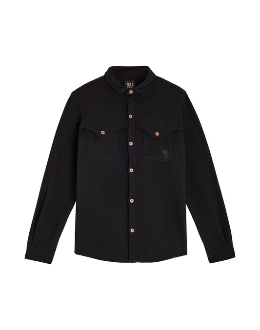 chemise mixte homme west black PULLIN en polyester