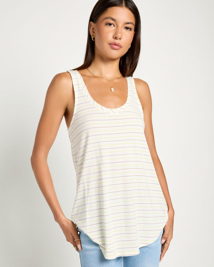 Lime Birch Stripe / XS