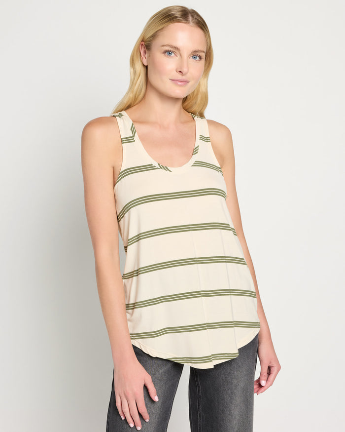 Cream Stripe / XS