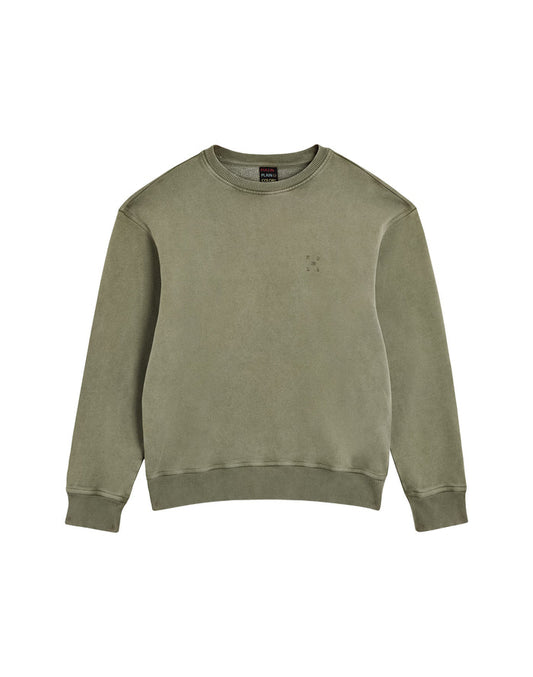 crew neck squareleaf PULLIN