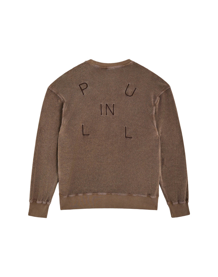crew neck terry teak PULLIN