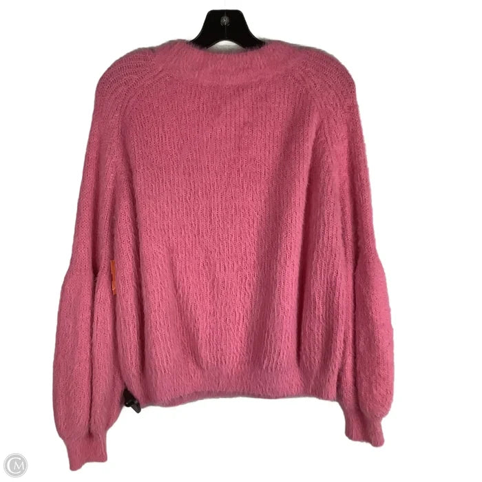 Sweater By Lucy Paris In Pink, Size: S