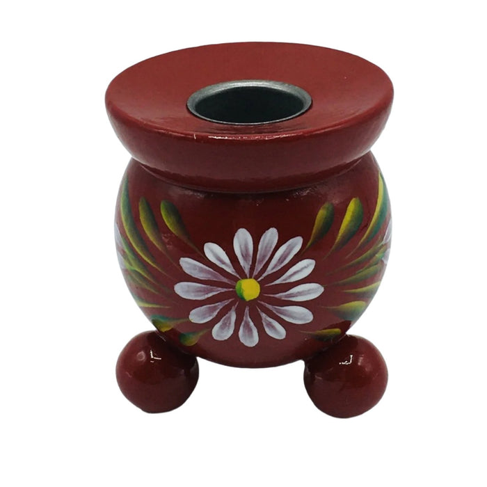 Swedish Wooden Candle Holder