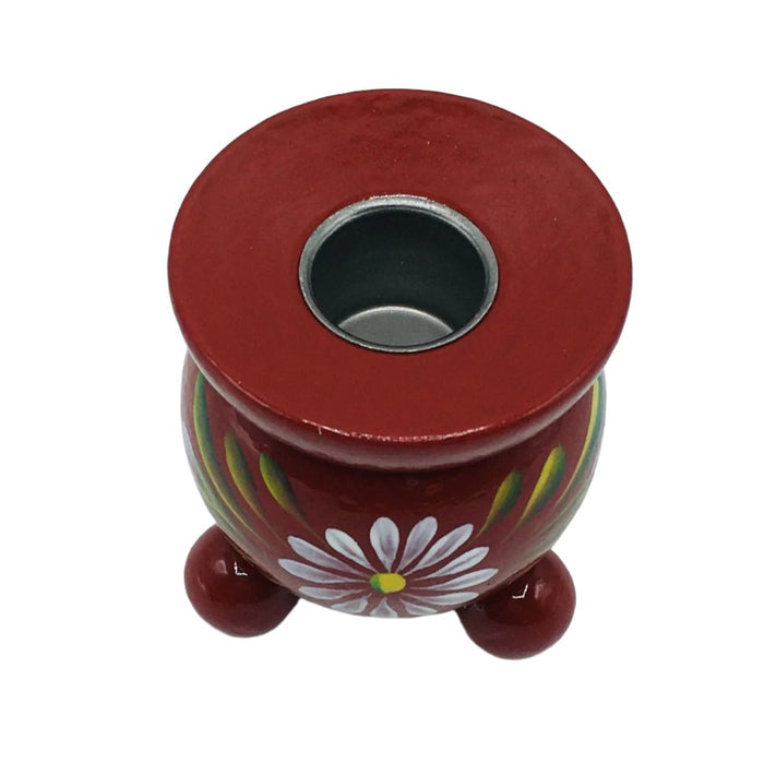 Swedish Wooden Candle Holder